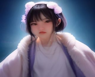 姐恋动漫角色关系图，多位女主角围绕男主的情感网络可视化，粉紫配色