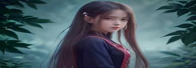 甘神家的缘结神动漫场景，神社巫女服装少女在石阶上回眸微笑，秋日光线温暖